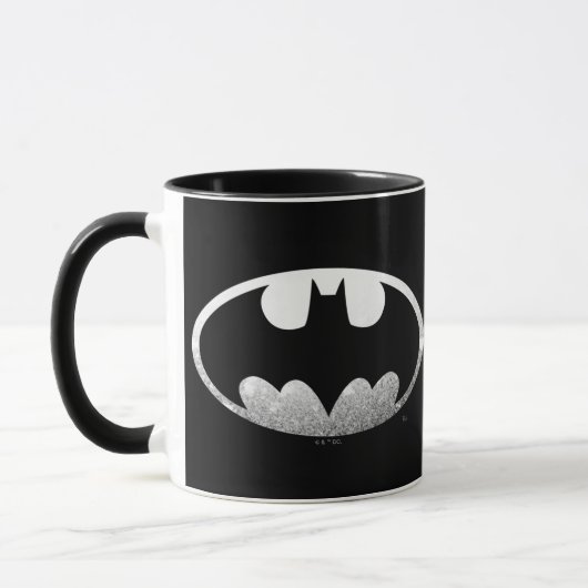 Batman Symbol | Grainy-Logo Tasse (Links)