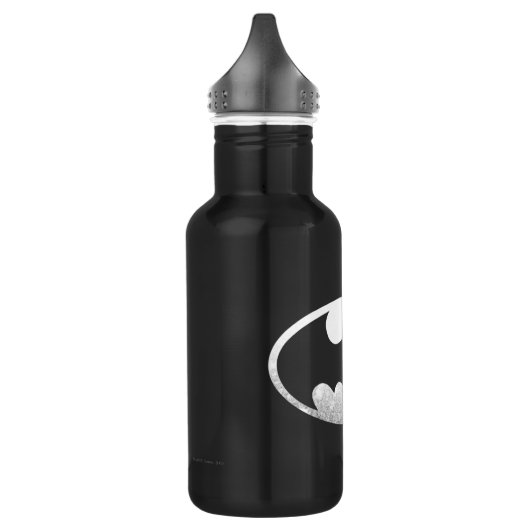 Batman Symbol | Grainy Logo Trinkflasche (Links)