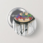 Batman Symbol | Green Lila Red Logo Button (Vorne & Hinten)