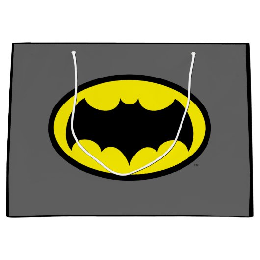 Batman Symbol Große Geschenktüte (Vorderseite)