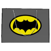 Batman Symbol Große Geschenktüte (Rückseite)