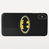 Batman Symbol | Klassisches Logo Case-Mate iPhone Hülle (Rückseite (Horizontal))