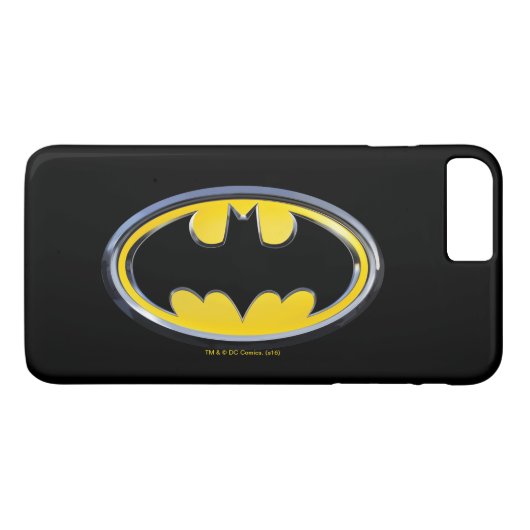 Batman Symbol | Klassisches Logo Case-Mate iPhone Hülle (Rückseite (Horizontal))