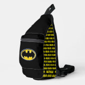 Batman Symbol | Klassisches Logo Crossbody Bag (Rechte Ecke)