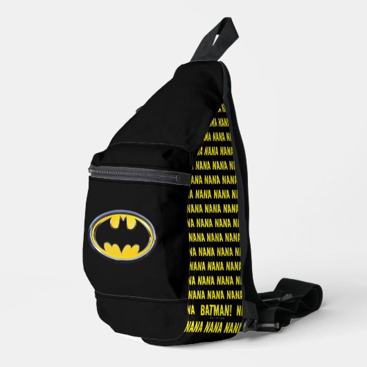 Batman Symbol | Klassisches Logo Crossbody Bag (Rechte Ecke)