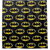 Batman Symbol | Klassisches Logo Duschvorhang (Vorderseite)
