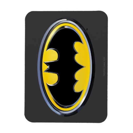 Batman Symbol | Klassisches Logo Magnet (Vertikal)