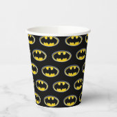 Batman Symbol | Klassisches Logo Pappbecher (Links)