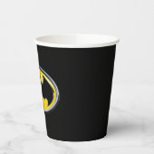 Batman Symbol | Klassisches Logo Pappbecher (Links)