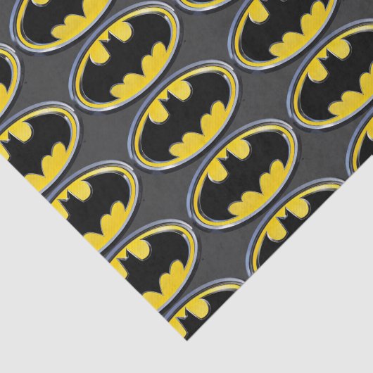 Batman Symbol | Klassisches Logo Seidenpapier (Ausschnitt)