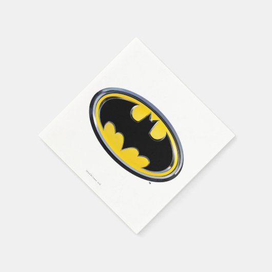 Batman Symbol | Klassisches Logo Serviette (Ecke)