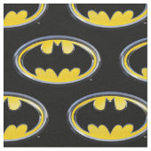 Batman Symbol | Klassisches Logo Stoff (Nahaufnahme)
