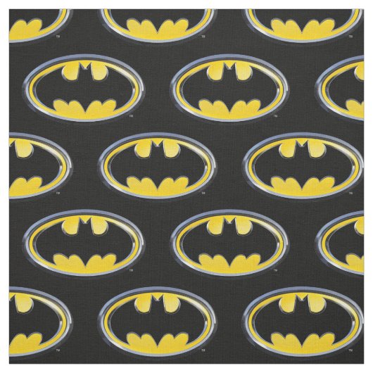 Batman Symbol | Klassisches Logo Stoff (Muster)