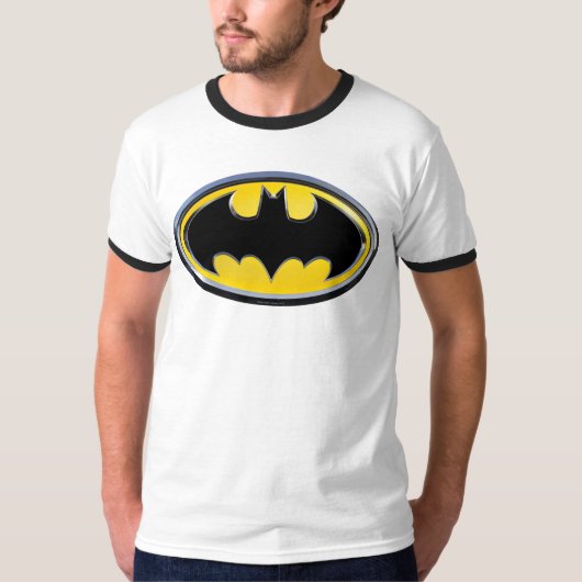 Batman Symbol | Klassisches Logo T-Shirt (Vorderseite)