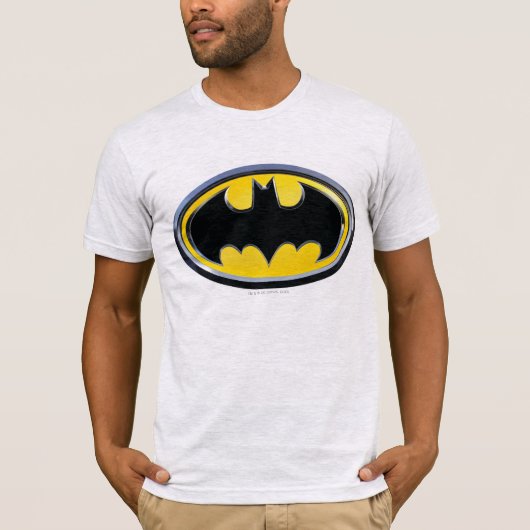 Batman Symbol | Klassisches Logo T-Shirt (Vorderseite)