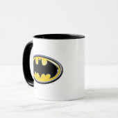 Batman Symbol | Klassisches Logo Tasse (Vorderseite Links)