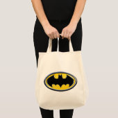 Batman Symbol | Klassisches Logo Tragetasche (Vorderseite (Produkt))