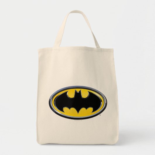 Batman Symbol | Klassisches Logo Tragetasche (Vorne)
