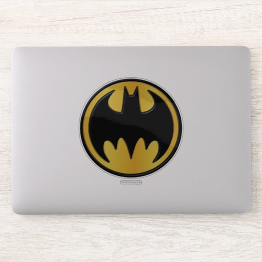 Batman Symbol | Klassisches Round-Logo Aufkleber (Computer)