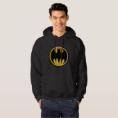 Batman Symbol | Klassisches Round-Logo Hoodie (Vorne ganz)