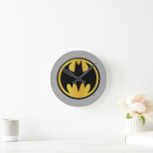 Batman Symbol | Klassisches Round-Logo Runde Wanduhr (Zuhause)
