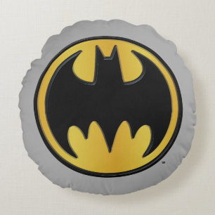 Batman Symbol Klassisches Round-Logo Rundes Kissen