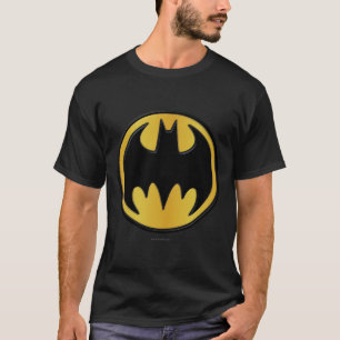 Batman Symbol Klassisches Round-Logo T-Shirt