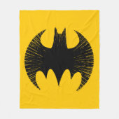 Batman Symbol Logo | Fleecedecke (Vorderseite)