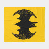 Batman Symbol Logo | Fleecedecke (Vorderseite (Horizontal))