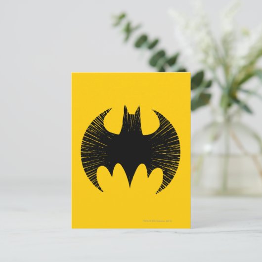 Batman Symbol Logo | Postkarte (Stehend Vorderseite)