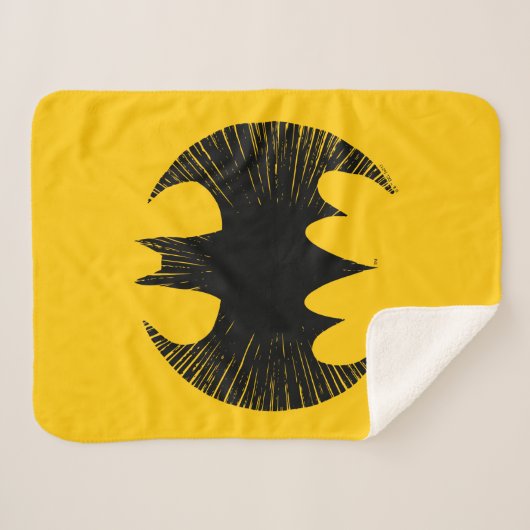 Batman Symbol Logo | Sherpadecke (Vorderseite (Horizontal))