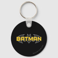 Batman Symbol | Name Gelb/Schwarz