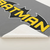 Batman Symbol | Name Gelb/Schwarz Sherpadecke (3/4)