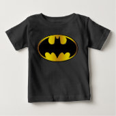 Batman Symbol | Oval Gradient Logo Baby T-shirt (Vorderseite)