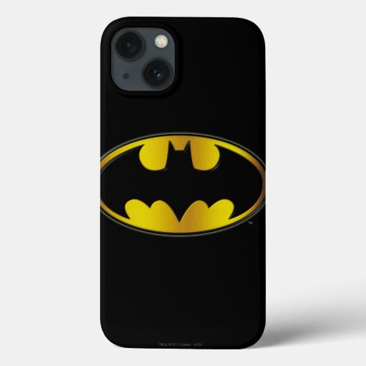 Batman Symbol | Oval Gradient Logo Case-Mate iPhone Hülle (Rückseite)