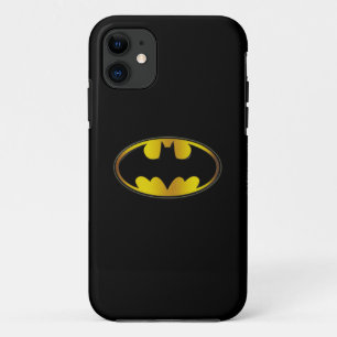 Batman Symbol   Oval Gradient Logo iPhone 11 Hülle