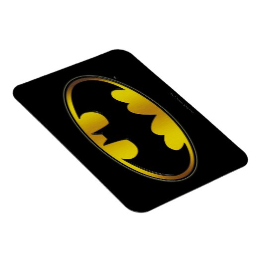 Batman Symbol | Oval Gradient Logo Magnet (Rechte Seite)