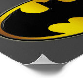 Batman Symbol | Oval Gradient Logo Poster (Ecke)