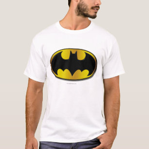 Batman Symbol Oval Gradient Logo T-Shirt