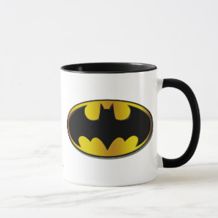 Batman Symbol   Oval Gradient Logo Tasse