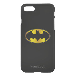 Batman Symbol   Oval Gradient Logo iPhone SE/8/7 Hülle