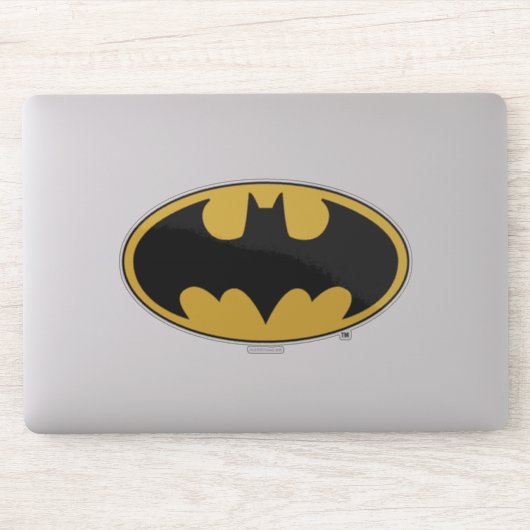 Batman Symbol | Oval Logo Aufkleber (Computer)