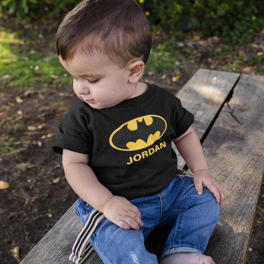 Batman Symbol | Oval Logo Baby T-shirt