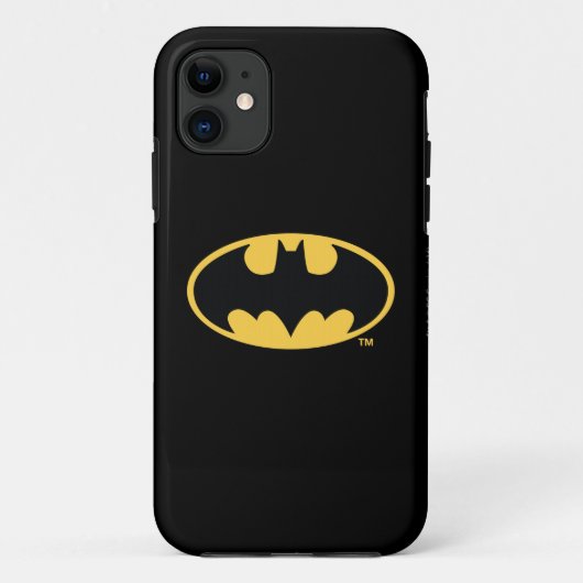 Batman Symbol | Oval Logo Case-Mate iPhone Hülle (Rückseite)