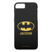 Batman Symbol | Oval Logo Case-Mate iPhone Hülle (Rückseite)