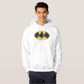 Batman Symbol | Oval Logo Hoodie (Vorne ganz)