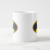 Batman Symbol | Oval Logo Jumbo-Tasse (Vorderseite)