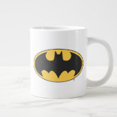 Batman Symbol | Oval Logo Jumbo-Tasse (Rechts)