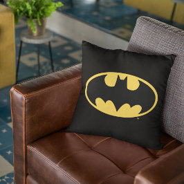 Batman Symbol | Oval Logo Kissen