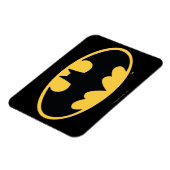 Batman Symbol | Oval Logo Magnet (Linke Seite)
